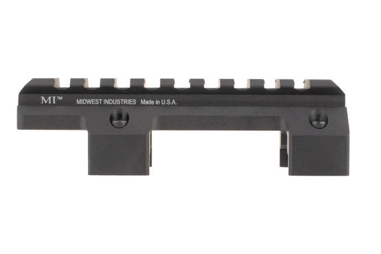 Midwest Industries picatinny scope mount top rail is machined from 6061-T6 aluminum